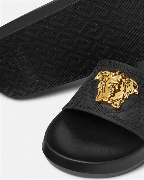 versace rubber slides|versace slides online.